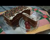 Foto langkah ke 9 dari resep BOLU KUKUS COKLAT (KUE ULANG TAHUN SIMPLE).