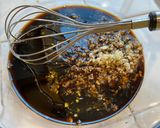 A picture of step 1 of Instant Pot Filipino Chicken Adobo.