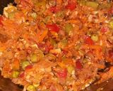 A picture of step 2 of Wheat Roti lasagne.