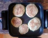 A picture of step 4 of left over mashed potato pancakes.