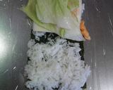 A picture of step 4 of Easier Than Onigiri! Rice Sandwiches With Different Fillings.