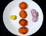 A picture of step 6 of Chicken Shami Kabab.