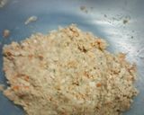 A picture of step 3 of Soy Bean Hamburger Steaks.