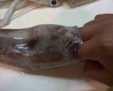 A picture of step 4 of Squid Noodles (Ika Somen).