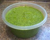 A picture of step 8 of Homemade Pesto.
