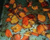 A picture of step 4 of Spicy Roasted Red Pepper Hummus.