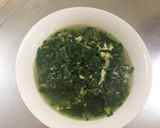 Hình bước làm 5 của món Canh rau ngót trứng