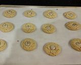 A picture of step 9 of White Chocolate Cookies with a Cookies and Cream Center.