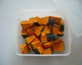 A picture of step 2 of Flour and Fat Free Moist Kabocha Squash Cake.