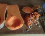 A picture of step 2 of Mandys spicy butternut squash soup.