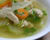 A picture of step 3 of Easy Celery Chicken Soup.
