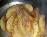 A picture of step 2 of 100 % guilt free cinnamon apples.