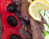 صورة لخطوة 3 من وصفة كبدة في الفرن 😋😋😋😋
