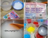 Foto langkah ke 4 dari resep Puding Mawar Kaca.