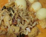 Foto langkah ke 5 dari resep Gulai nangka, telur dan tahu.