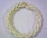 A picture of step 9 of Christmas Wreath Made From Bread.
