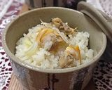A picture of step 18 of Manila Clam Seasoned Rice.