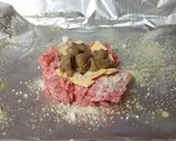 A picture of step 1 of Foil Burgers.
