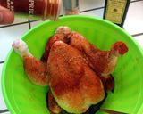 A picture of step 3 of Grilled whole paprika chicken.