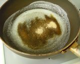 A picture of step 4 of Banana Chocolate Cake Baked in a Frying Pan.