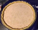 Une image de l'étape 9 de Tarte aux pêches jaunes et amandes (pâte brisée épeautre, semoule fine et lait).
