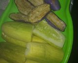 Foto langkah ke 6 dari resep Pecak timun dan terong.