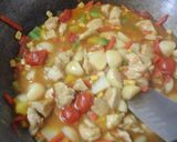 A picture of step 9 of My Sweet Chili & Lime Chicken Tortillas Bake 😋😚.