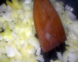 A picture of step 1 of Sig's Chicken Tagine with preserved Lemons.