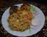 A picture of step 7 of Litti Chokha.
