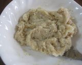 A picture of step 2 of Okara Mochi with Rice Bran.