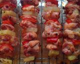 A picture of step 4 of Vickys Quick Sweet & Sour Skewers with Noodles, GF DF EF SF NF.