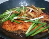 Salmon With Scallion And Ginger recipe step 3 photo