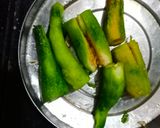A picture of step 1 of Bittergourd.