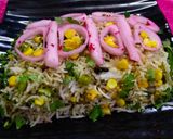 A picture of step 4 of Corn Methi Pulao.