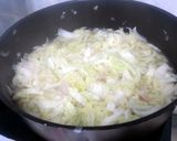 A picture of step 2 of Napa Cabbage With Orange Peel.