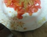 A picture of step 4 of Aloo baigan.