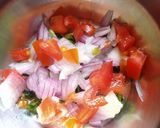 মশলা অমলেট(masala omelette recipe in Bengali) রেসিপির ধাপ 1 ছবি