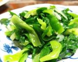 A picture of step 5 of Tender Squid and Green Onions with Vinegar Miso Sauce.
