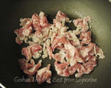 A picture of step 5 of Pork, Chinese Chives, and Potato Summer Curry Stir-Fry.