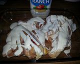 A picture of step 3 of Ranch chicken.