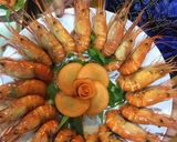 Hình bước làm 2 của món Tôm hấp nước dừa xiêm