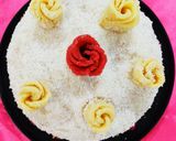 A picture of step 8 of COCO Coconut Cake.