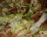 A picture of step 2 of Grilled Cheese Cabbage Sandwich.
