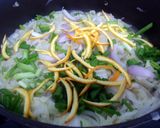 A picture of step 3 of Napa Cabbage With Orange Peel.