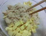 A picture of step 2 of Chunky Sweet Potato Dumplings.