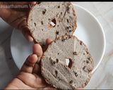 ராகி மெதுவடை பர்கர் வித் வாழைக்காய் பார்பிக்யூ(ragi vada barbeque recipe in tamil) ரெசிபி ஸ்டேப் 12 புகைப்படம்