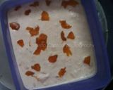 A picture of step 6 of Peach ice cream.