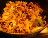 A picture of step 3 of Colorful masoor dhal multi veg koottu.