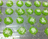 Foto langkah ke 3 dari resep Kuker pandan keju no oven.