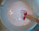 A picture of step 9 of Cherry Blossom Mousse Cake.